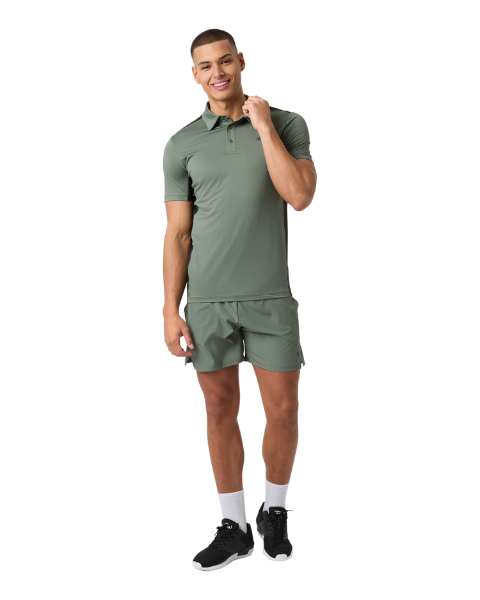 Björn Borg Ace Mesh Panel Polo Green