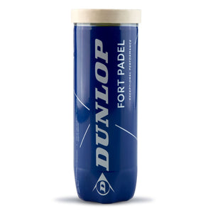 Dunlop Fort Padel Balls (3 st.)