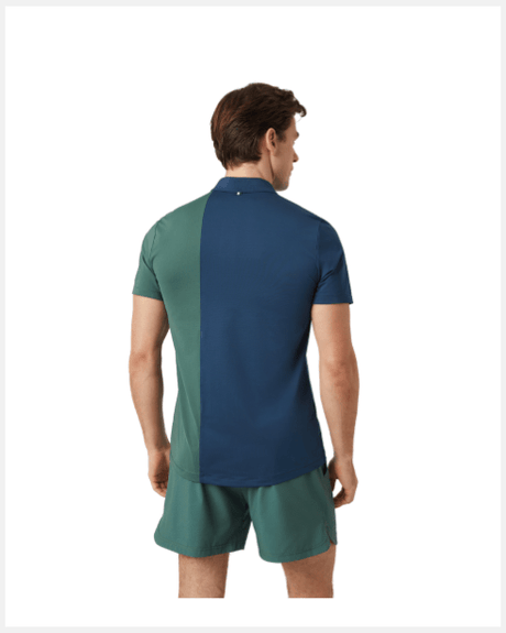 Björn Borg Ace Block Polo Green/Blue