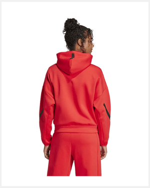 Adidas Zip Hoodie ZNE FZ W Red