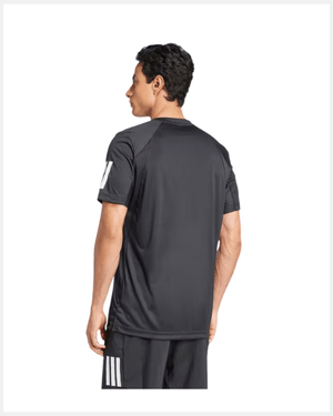 Adidas Club 3-Stripes T-Shirt Black