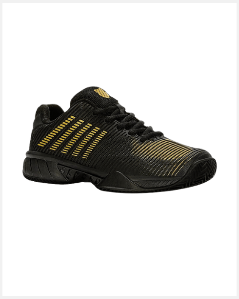 K Swiss Hypercourt Express 2 HB Black Orange Padel Schoenen Justpadel