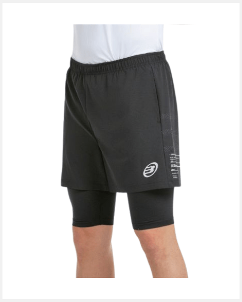 Bullpadel Short Meta Black