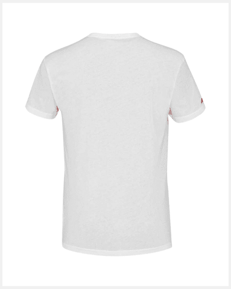 Babolat T-Shirt Padel Baumwolle Weiß