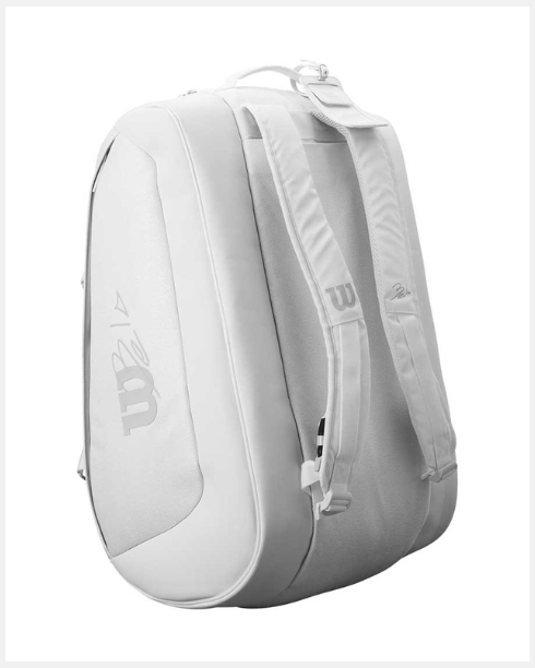 Wilson Bela Super Tour Padel Bag White