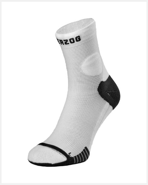 Herzog Compression Ankle Sock White