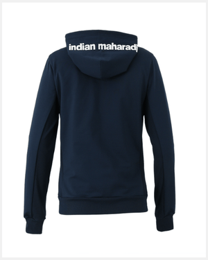 Indian Maharadja Kadiri Women Hooded Jacket Navy