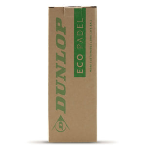 Dunlop Eco Padel Balls (3 st.)