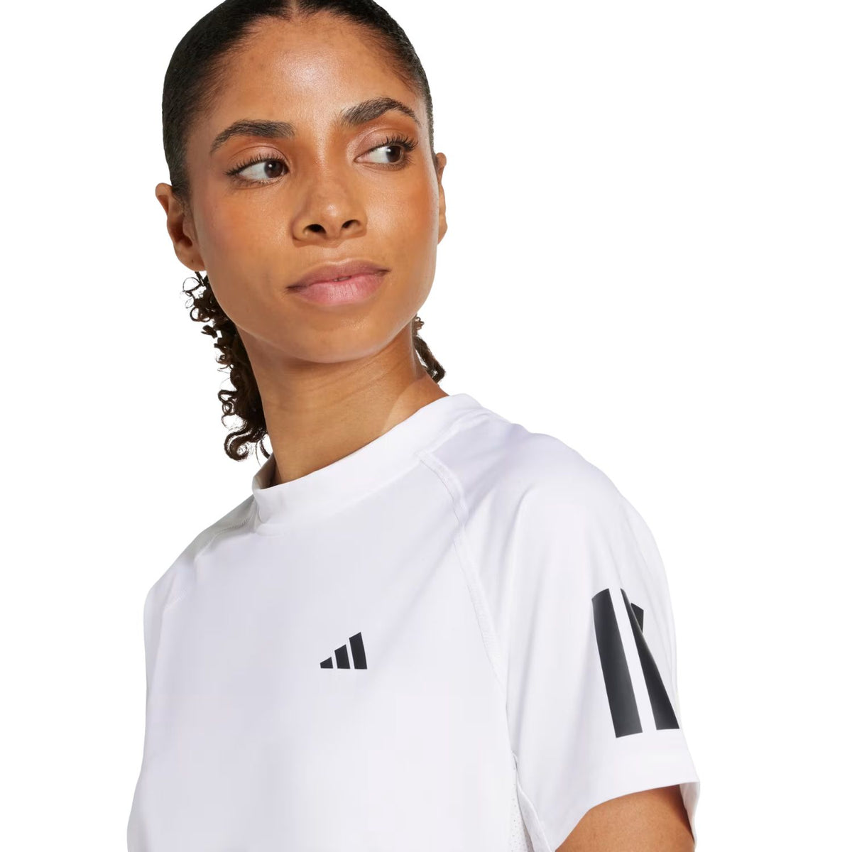 T-shirt Adidas Club 3-Stripes W Blanc