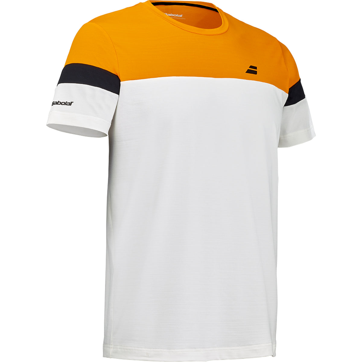 Babolat Crew Neck T-Shirt 2026 Orange/Cream