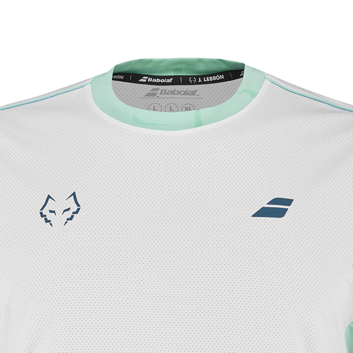 Babolat Crew Neck Tee Lebron White