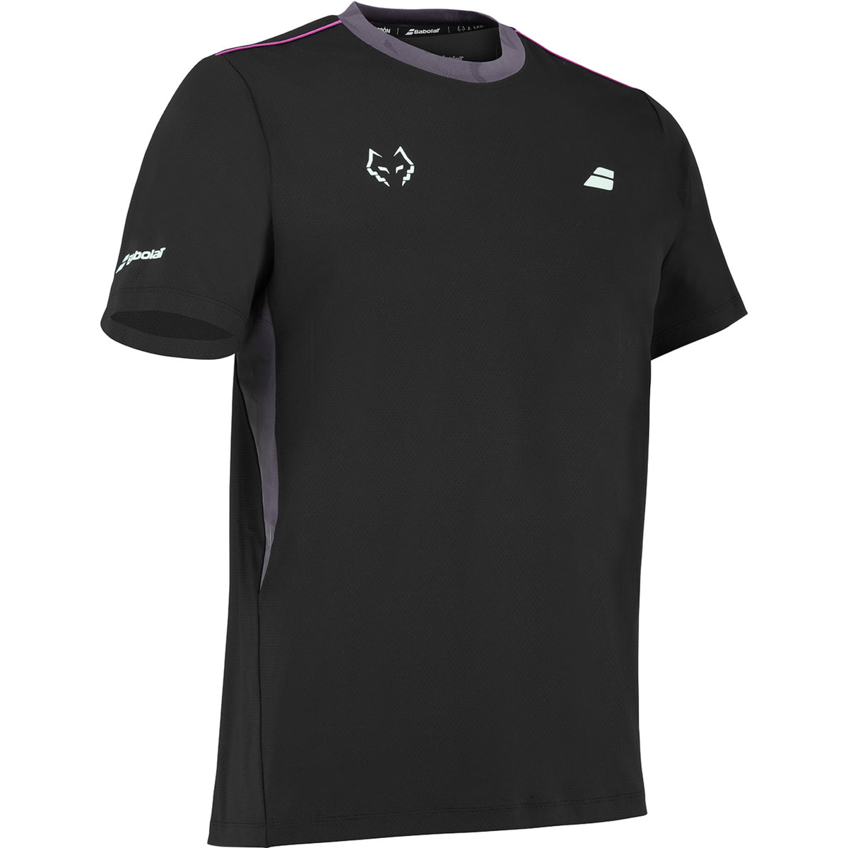 Babolat Crew Neck Tee Lebron Black