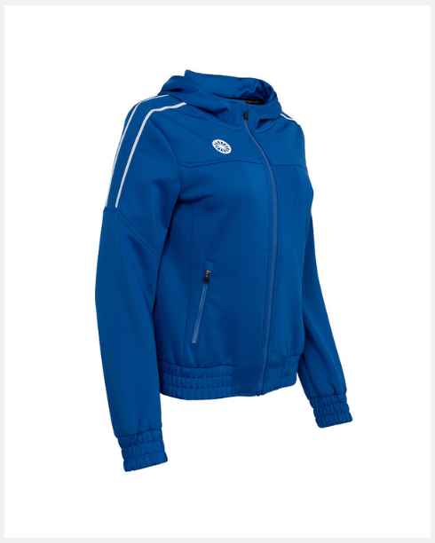 The Indian Maharadja Jaipur Performance Hooded Jacket W Cobalt