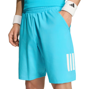 Adidas Club 3 Stripes 7 Inch Shorts