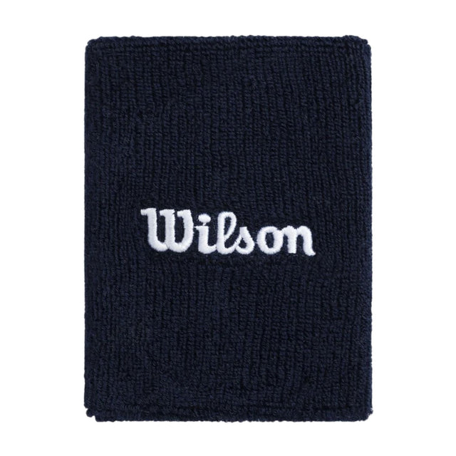 Wilson Wide Terry Wristband Navy