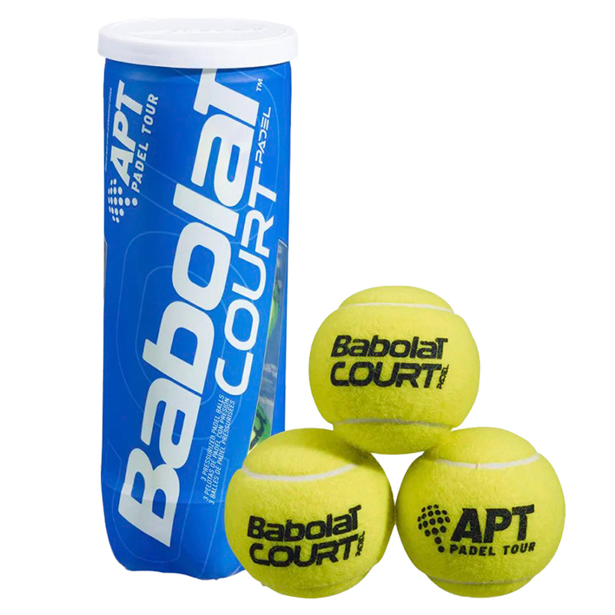 Babolat Court Padel-bolde (3 stk.)