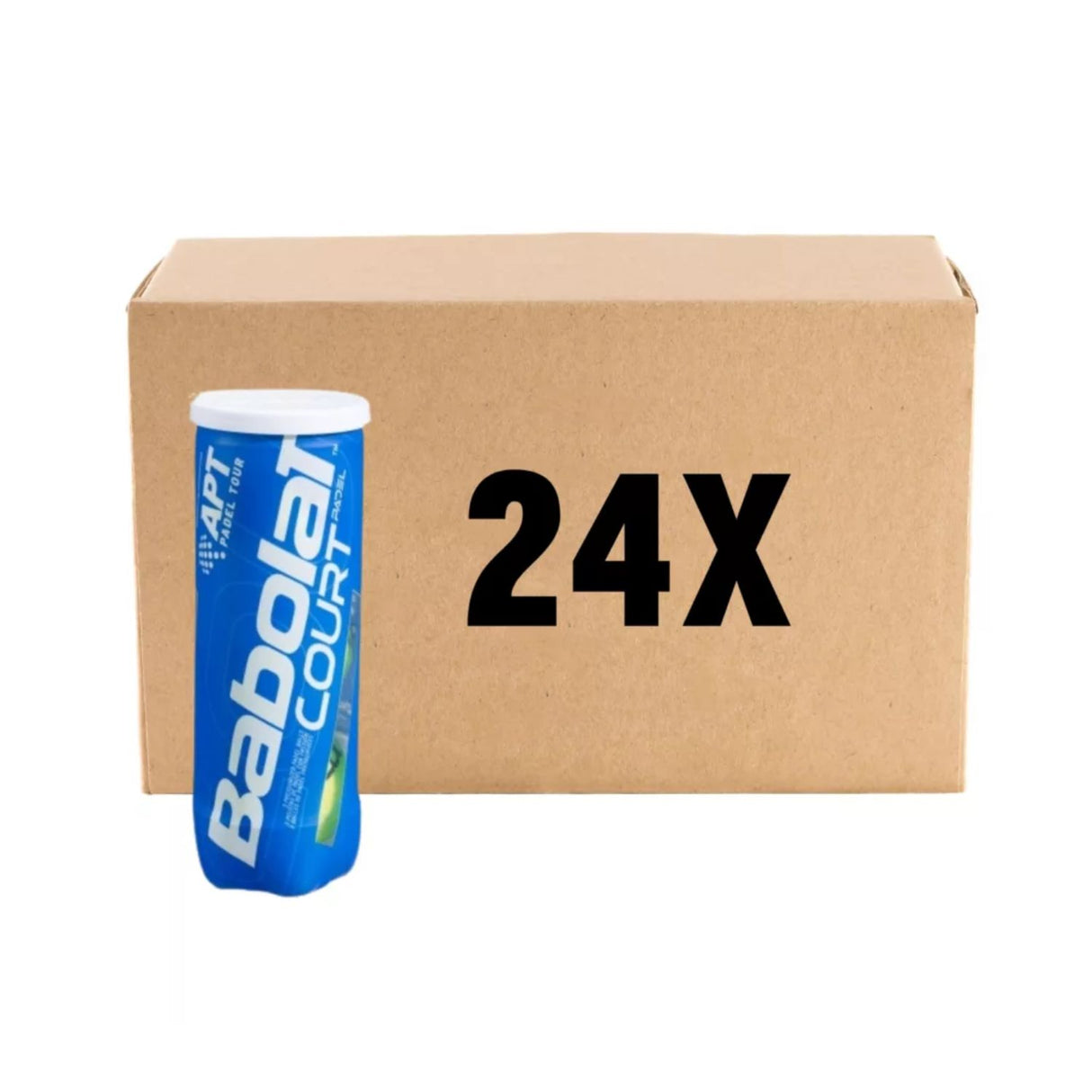 Babolat Court Padel Ballen Doos 24x3