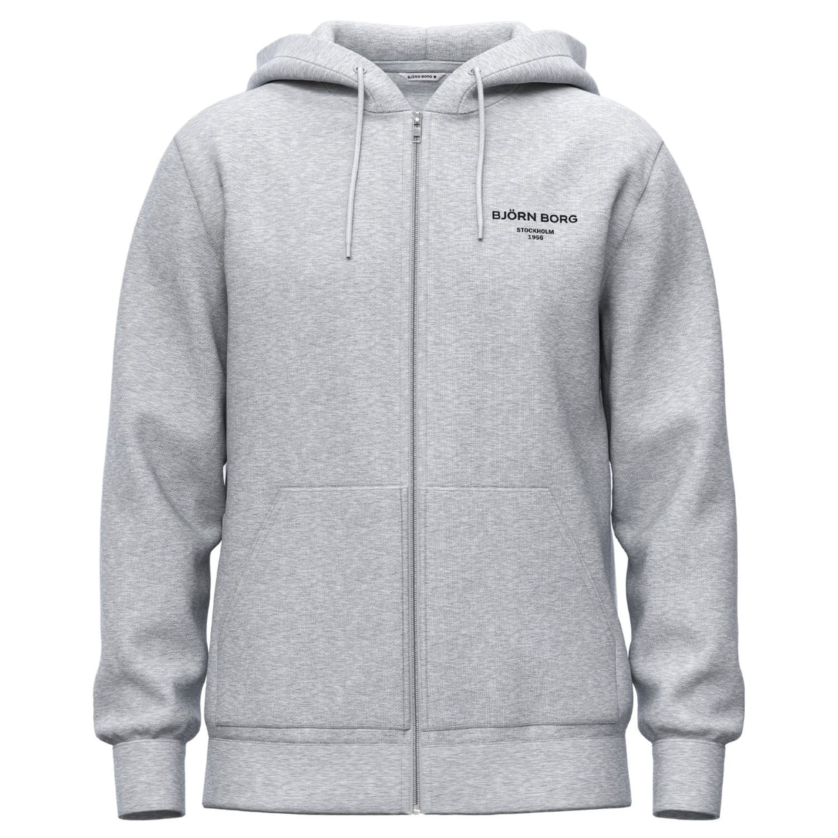 Björn Borg Essential 1 Zip Hoodie - Heren Sweatvest - Justpadel.com