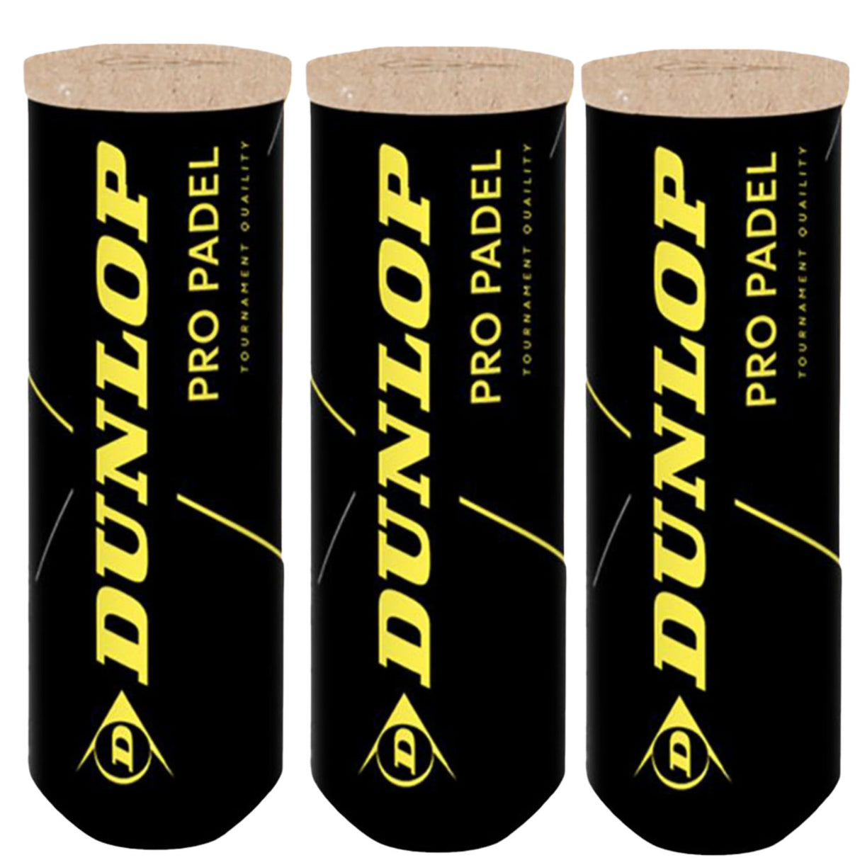 Dunlop Pro Padel Balls (3x3 st.)