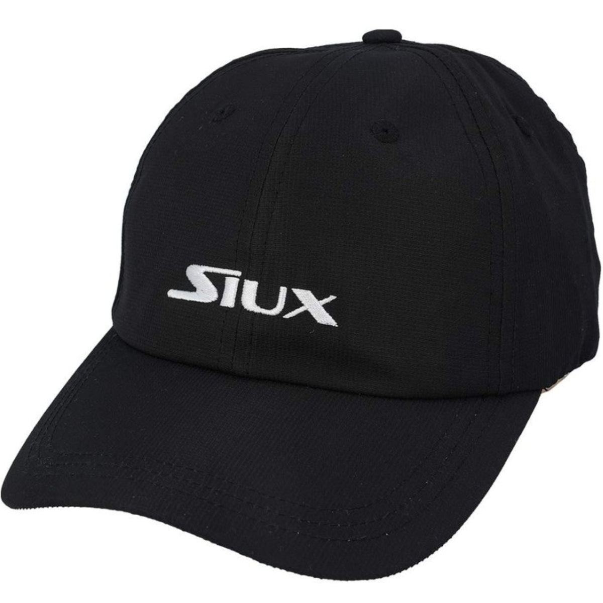 Siux Cap Competition Black - zwarte pet met wit Siux-logo