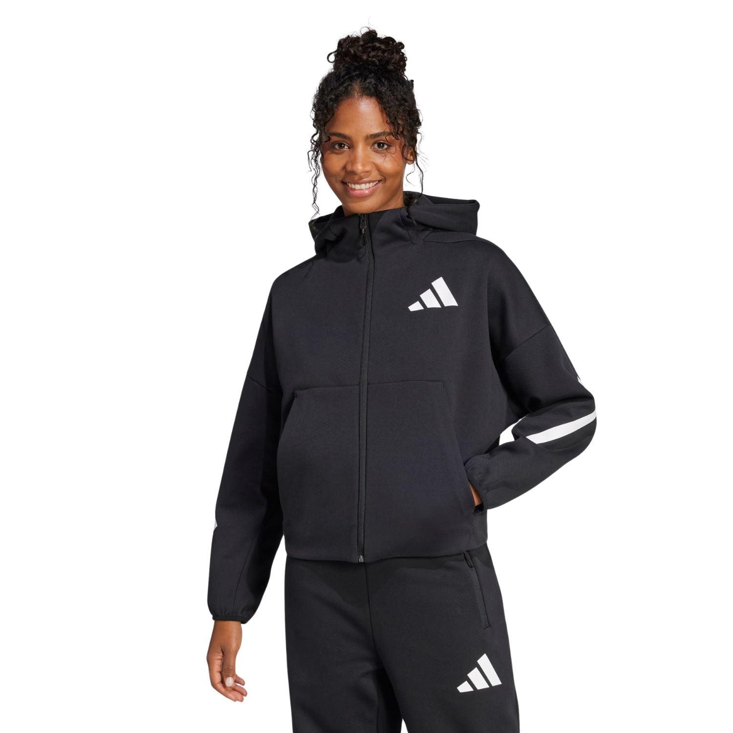 Adidas Zipper Hoodie Z.N.E FZ W - Justpadel.com - Justpadel.com