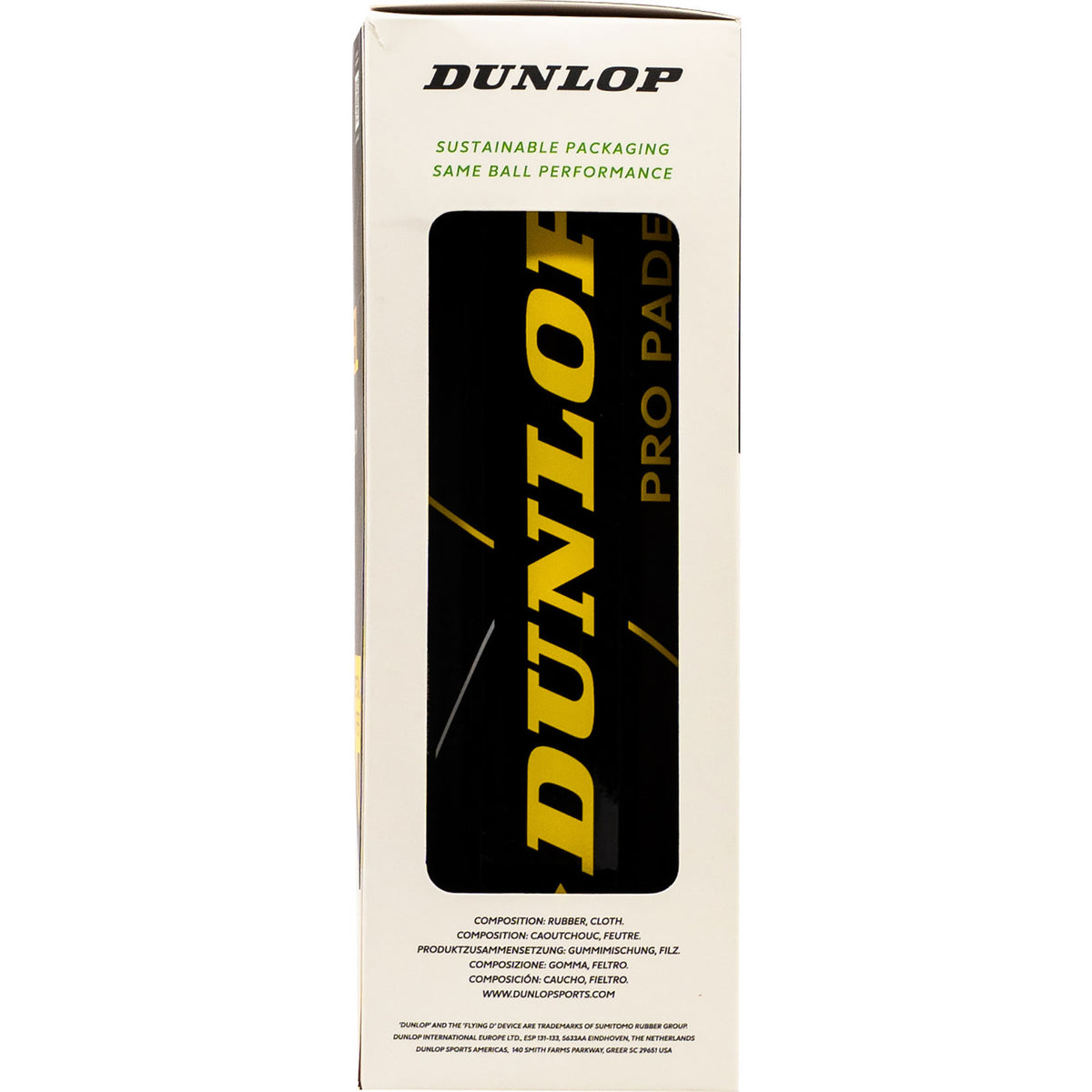 Dunlop Pro Padel Balls (2x3 st.)