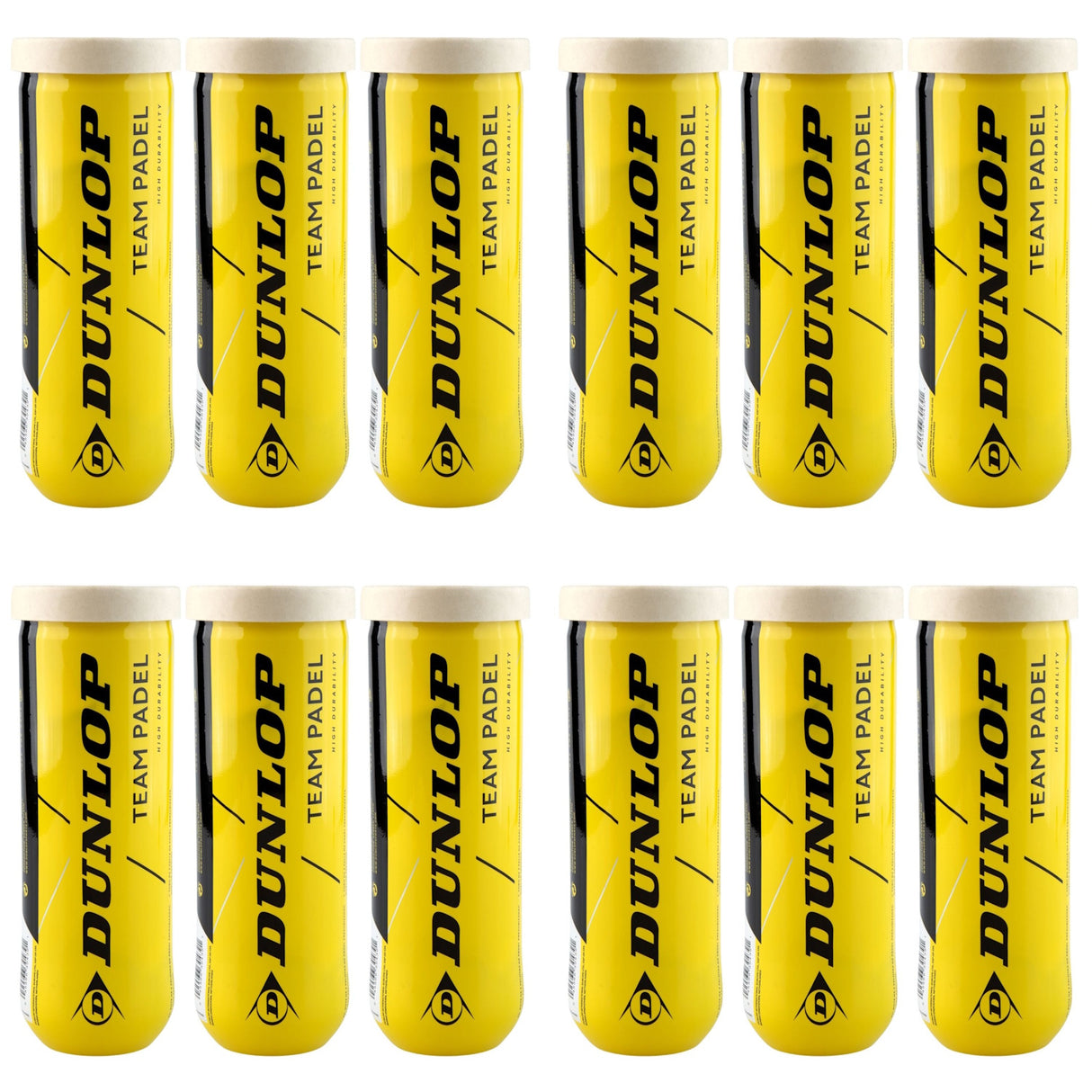 Dunlop Team Padel Balls (12x3 st.)
