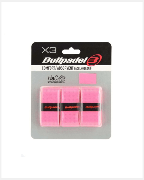 Bullpadel Overgrips Pink 3 stuks