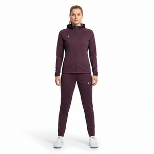 JDH Hooded Midlayer Plum W set