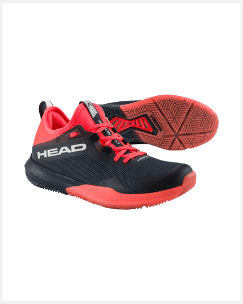 Head Motion Pro Padel Black Red Schoenen Justpadel