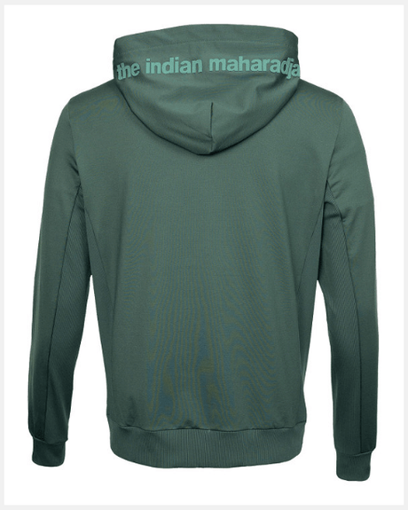 The Indian Maharadja Kadiri Men Hooded Jacket Green