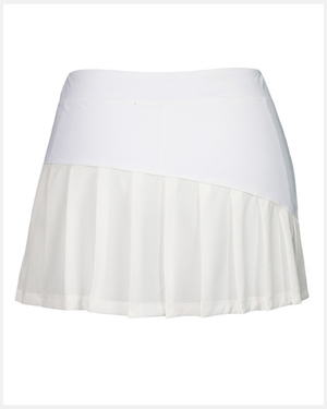 The Indian Maharadja Skirt Pleated White