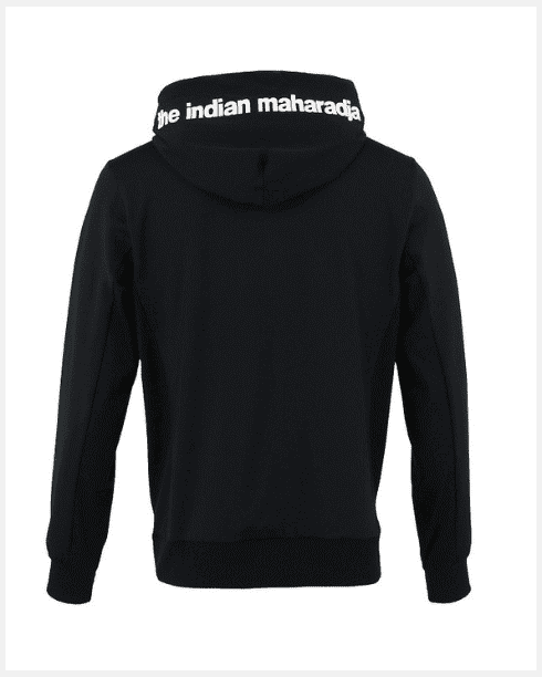 Indian Maharadja Kadiri Men Hooded Jacket Zwart