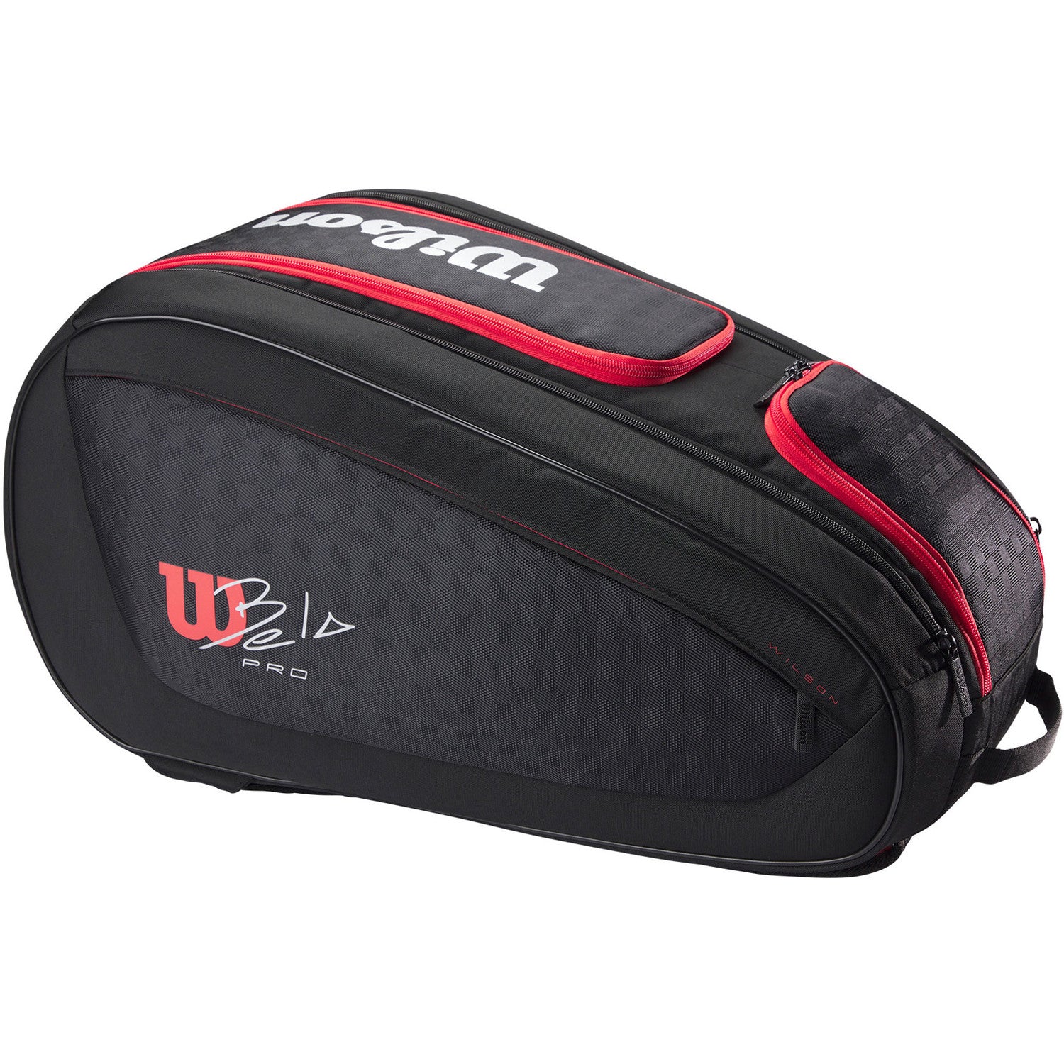 Wilson Bela V3 Black/Red Racket Bag | Padel Bag | Justpadel.com ...