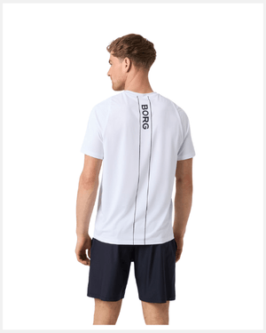 Björn Borg Ace V-Neck T-Shirt White