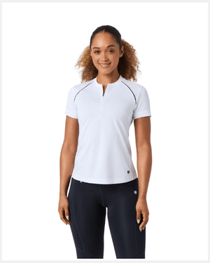 Björn Borg Ace Zip Polo Shirt W White