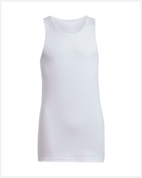 Adidas Girls Club Tank White