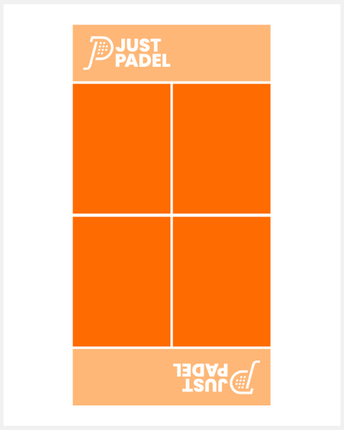 Justpadel Towel Orange