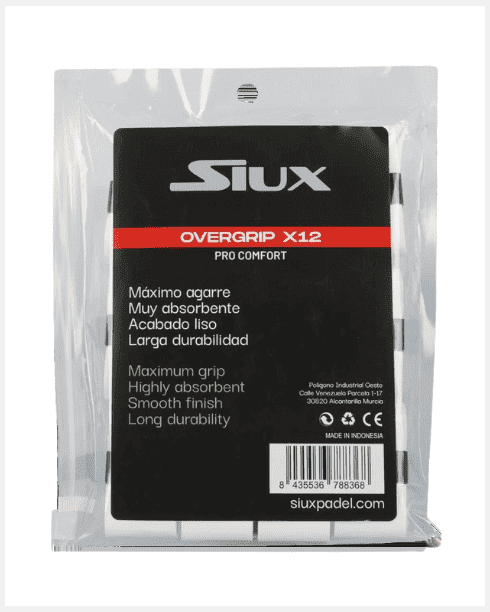 Siux Overgrips Pro Comfort 12x