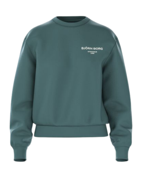 Björn Borg W Essential 1 Sweatshirt Sea Pine