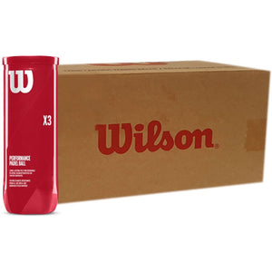 Wilson Padel X3 Balls Box (24 x 3)