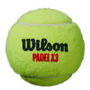 Wilson Padel X3 Balls (3 Pcs)