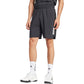 Adidas Club 3-Stripes short voor heren in zwart, gedragen vooraanzicht