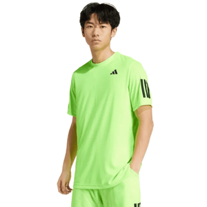 Adidas Club 3 - Stripes T-Shirt Lime - 