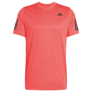 Adidas Club 3 - Stripes T-Shirt Red - 