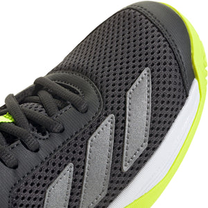 adidas Courtflash Junior K Dark Grey/Lime - 