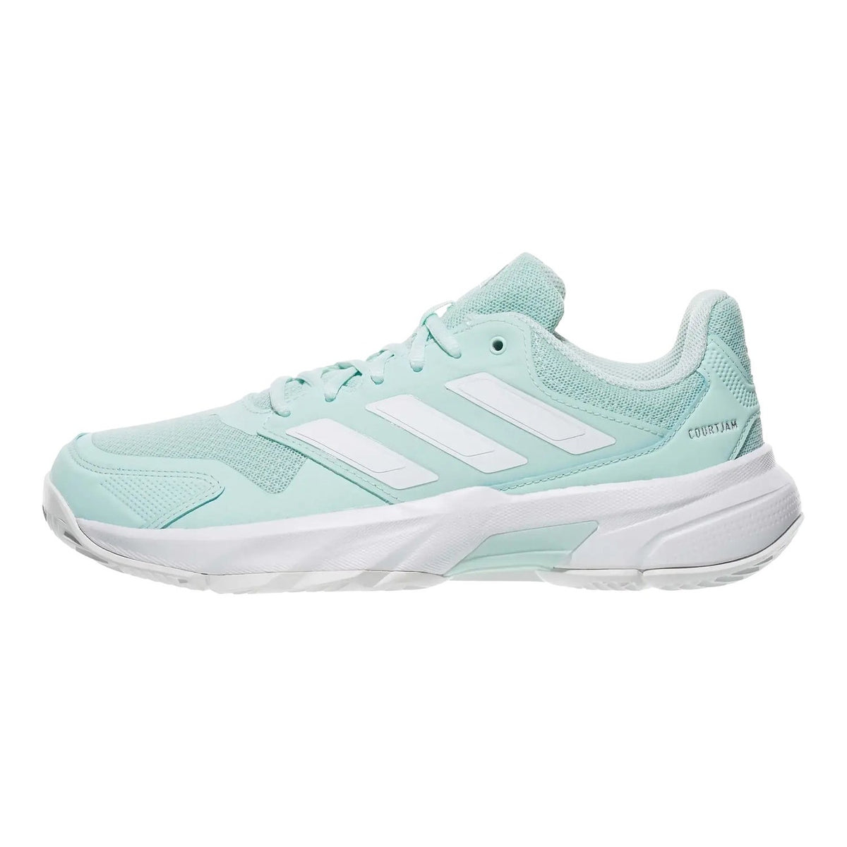 Adidas Courtjam Control 3 Halo Mint Dames zijkant