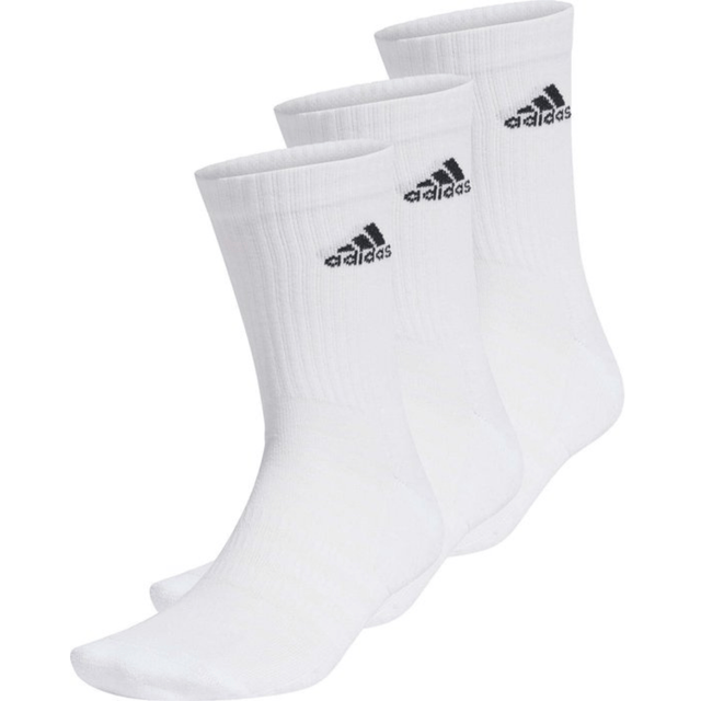 Adidas Crew Socks White (3 Paar) - 