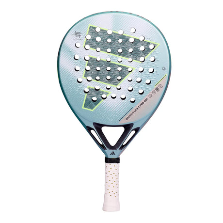 Adidas Cross It Light Pro EDT 2026 dames padelracket in mintgroen, vooraanzicht