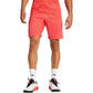 Adidas Ergo short voor heren in koraalrood, gedragen zijaanzicht